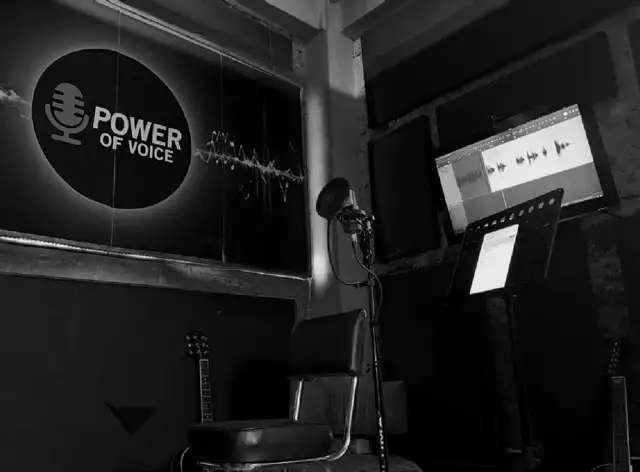 Cabina de grabación Power of Voice